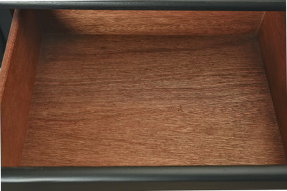 Solid Wood Black Dresser Set