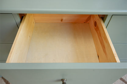 Solid Wood Sage Green 54" Wide Dresser