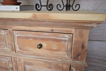 Solid Wood Distressed Buffet, Entryway Table, Coffee Bar